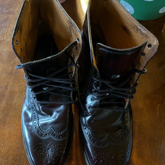 Kurt Geiger Men’s Boots / Size 10 / Jeremiah Leather Brogue Boot - Picture 6 of 6